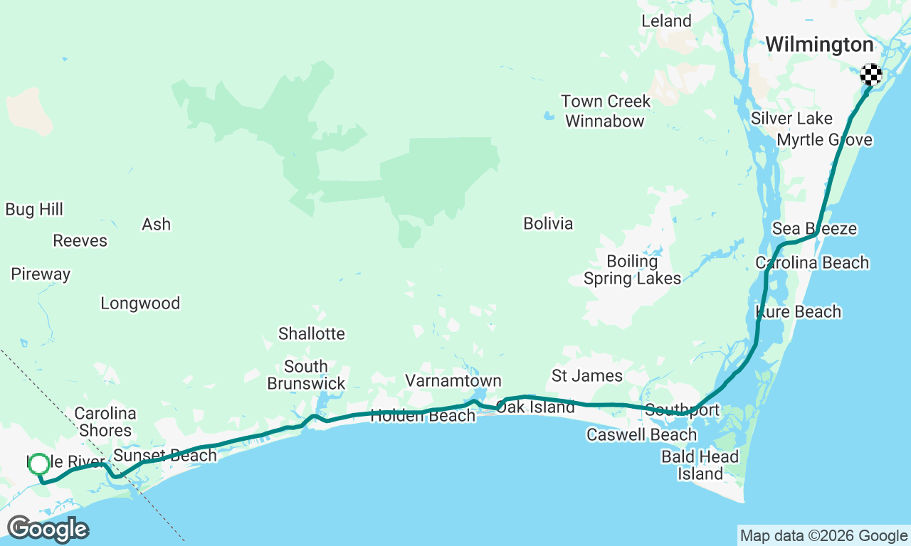 Cruise North - Day 19 - Little River to Masonboro