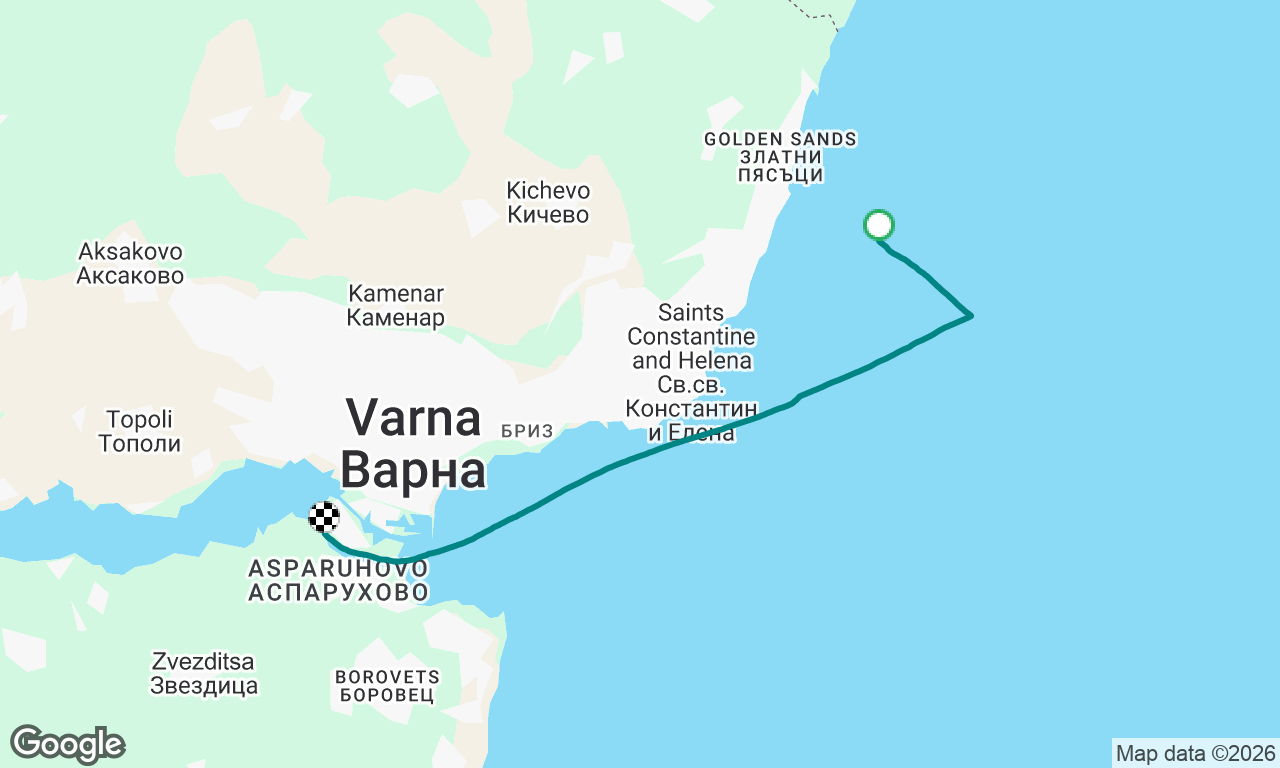 Voyage map