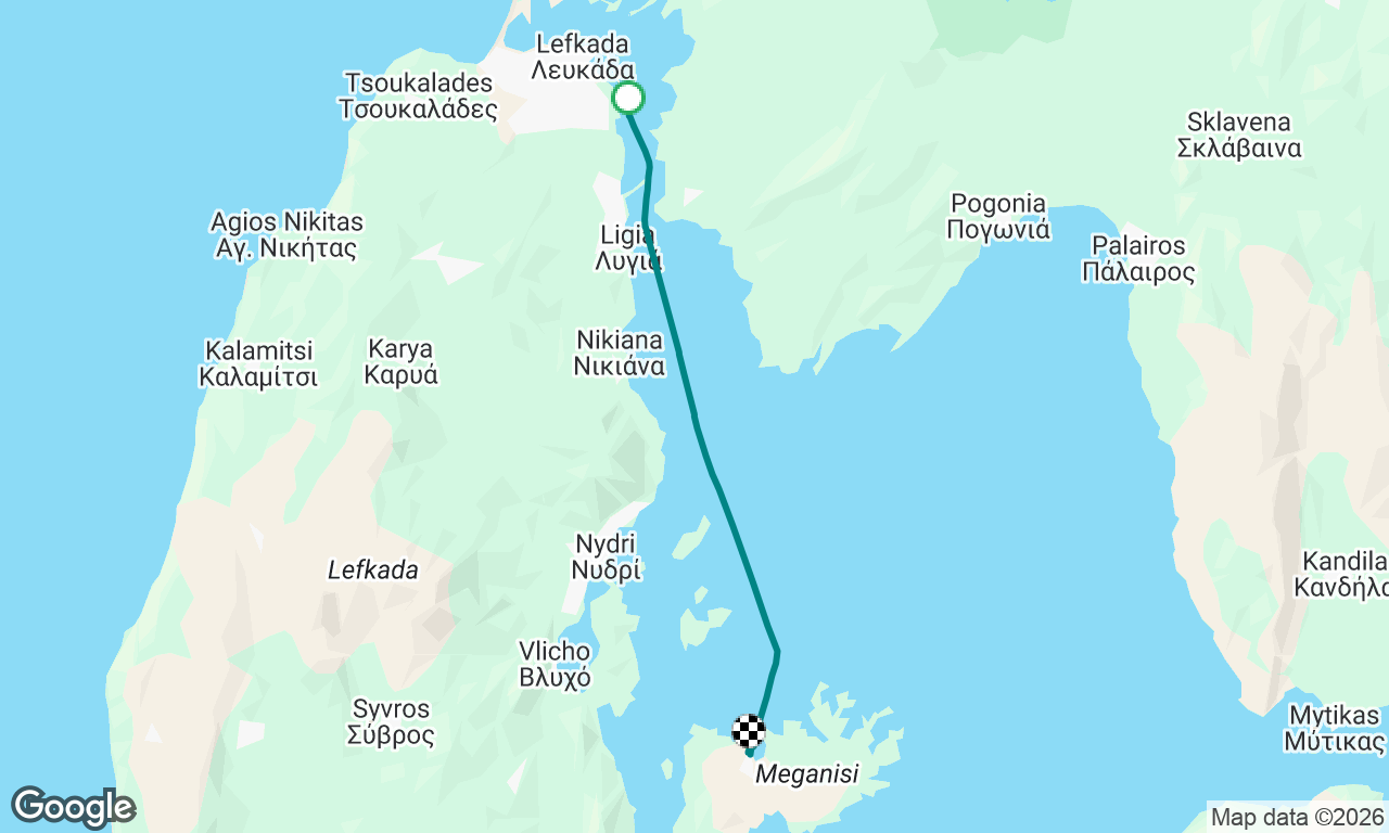 Voyage map