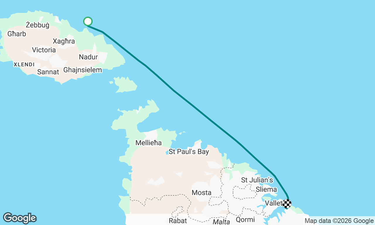 Voyage map