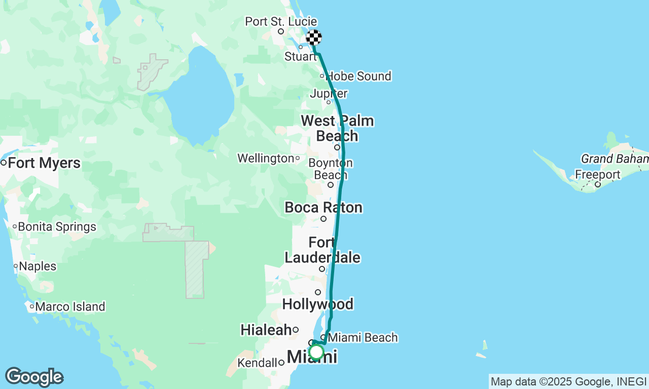 Key Biscayne to Marriott Stuart