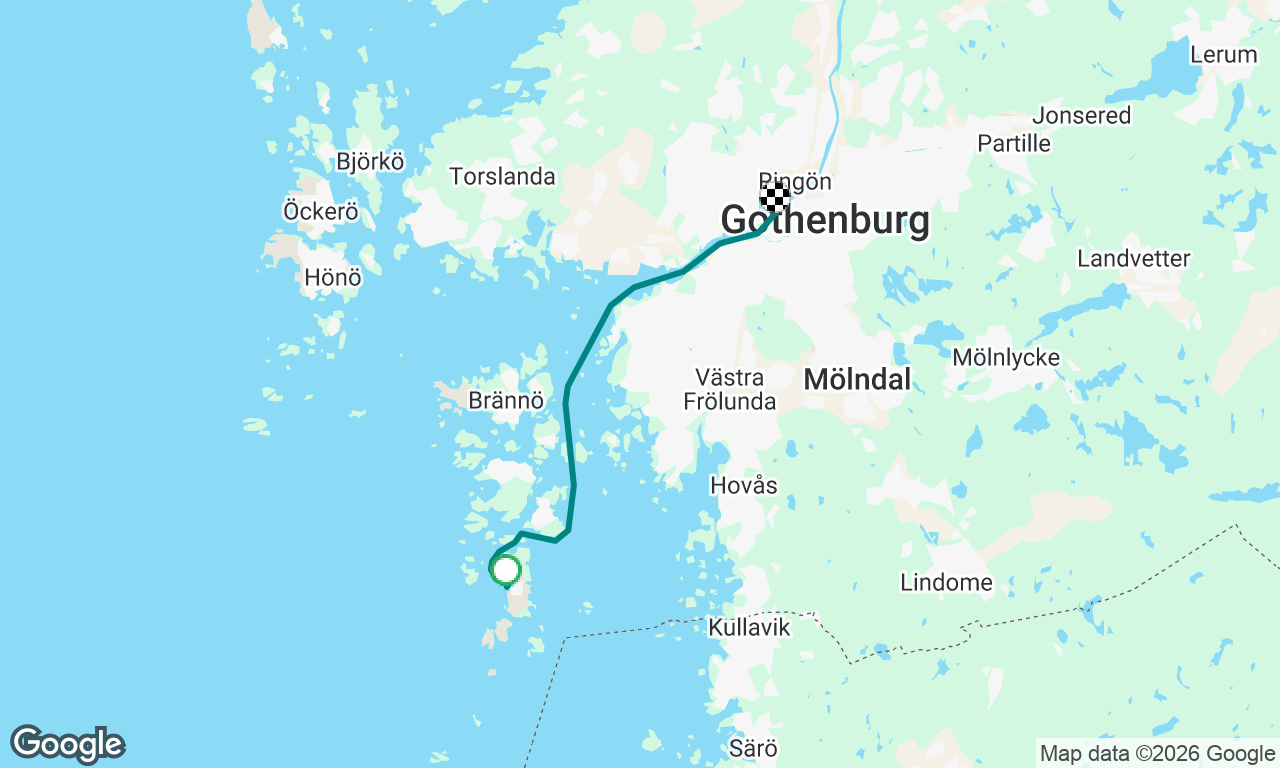Voyage map