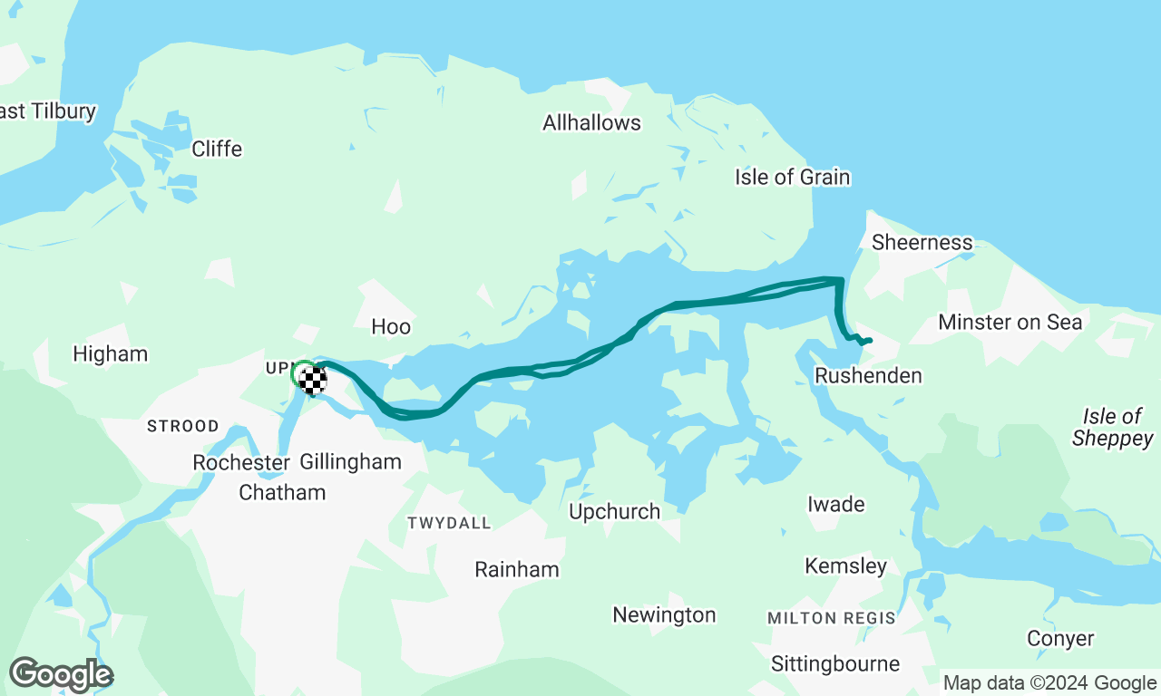 Chatham to Queenborough 