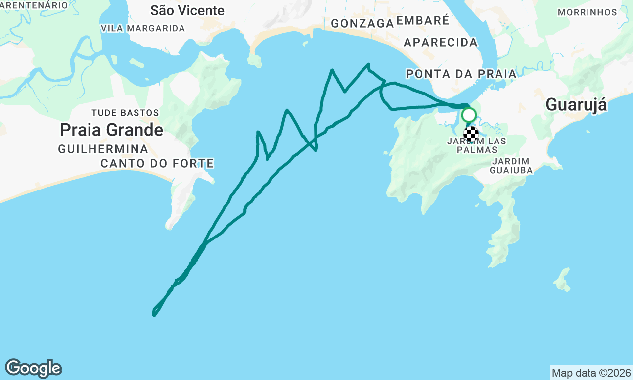 Voyage map