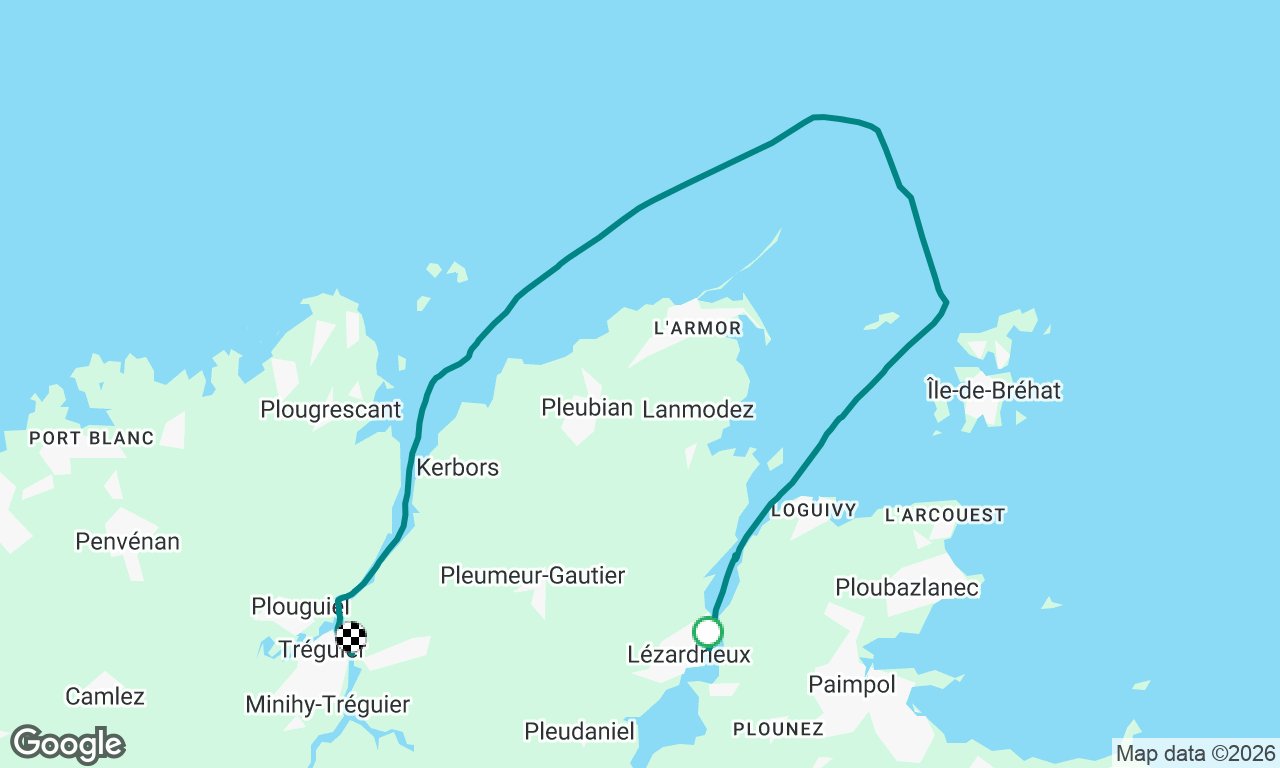 Voyage map