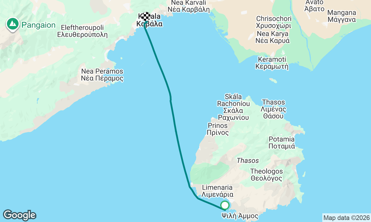 Voyage map