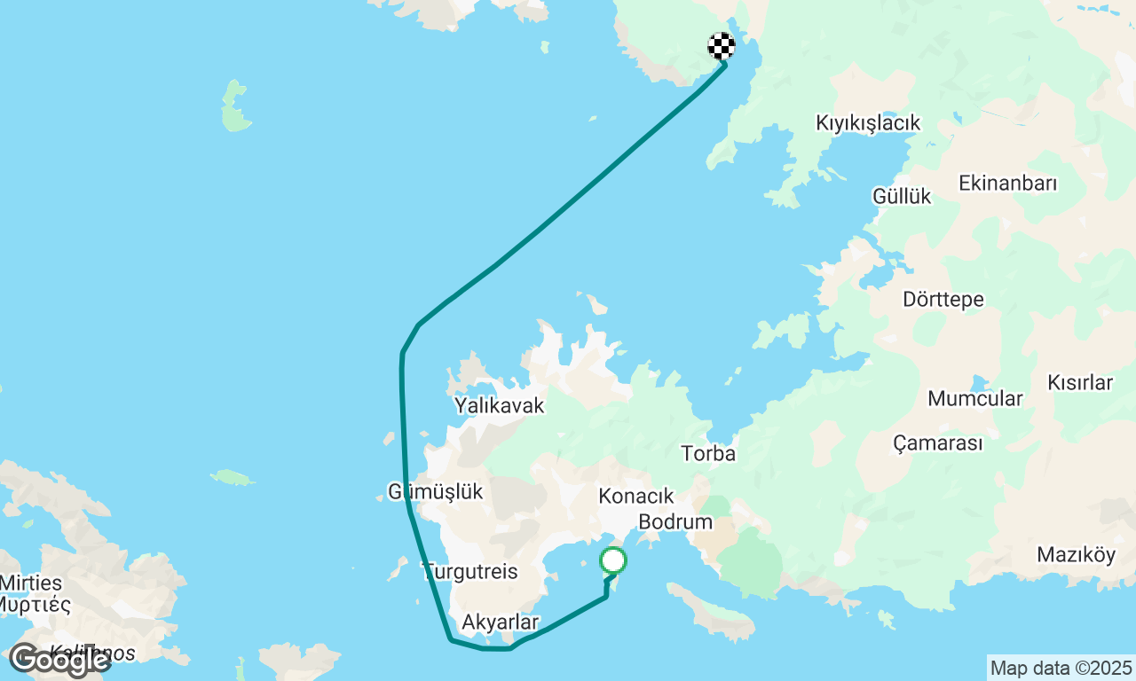 Bodrum to Kazikli Koyu