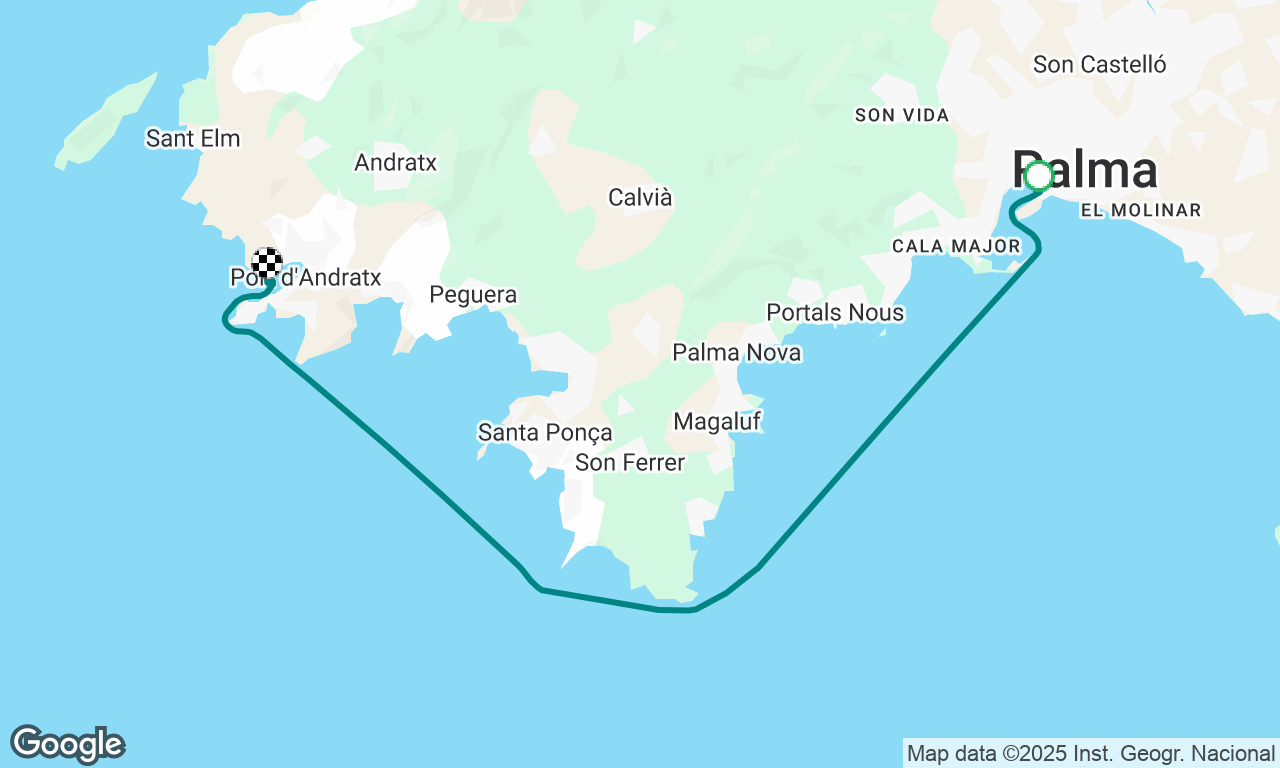 Charter Baleares S4P1, Palma - Andratx, Maiorca