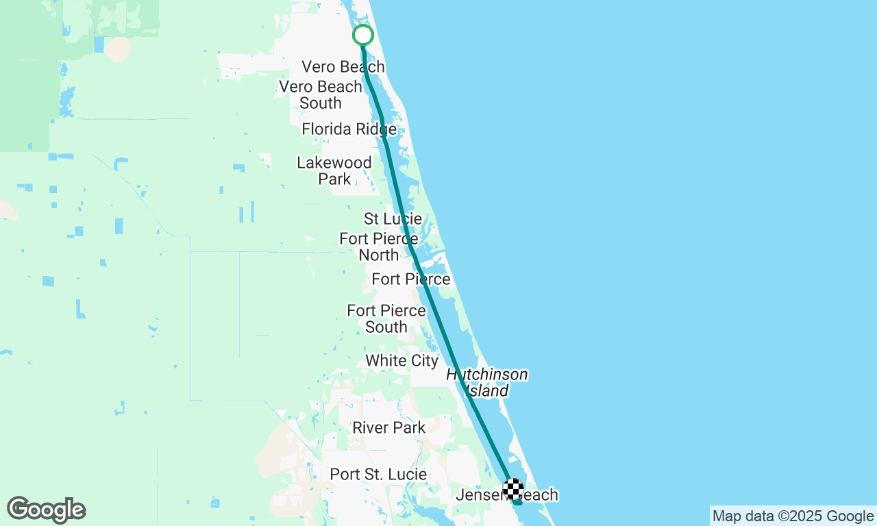 Vero Beach to Jensen Beach Mooring Field