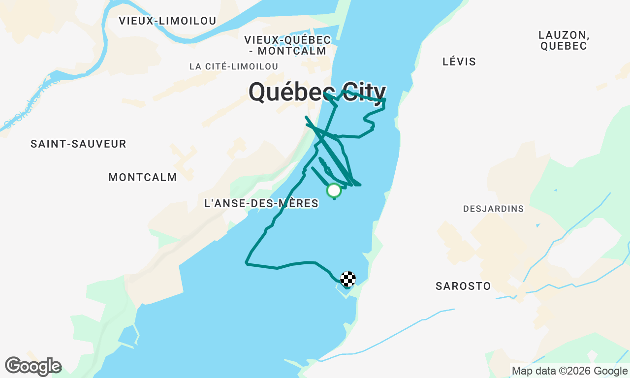 Voyage map