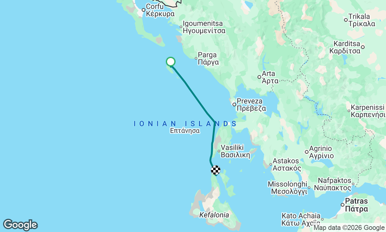 Voyage map