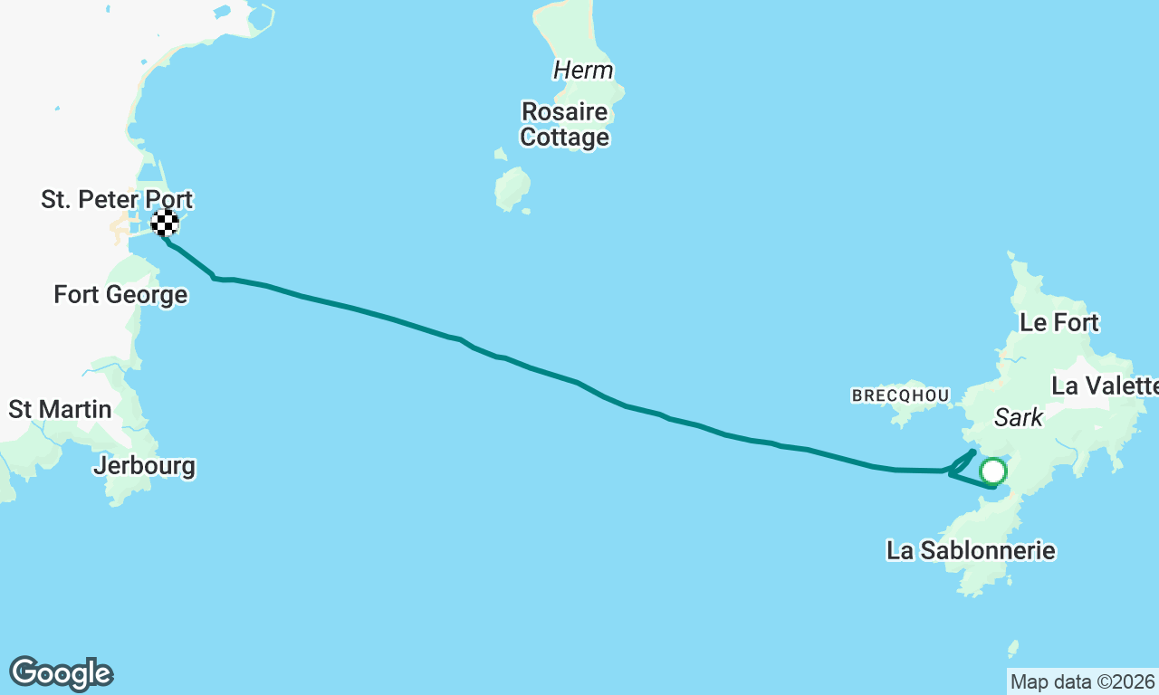 Voyage map