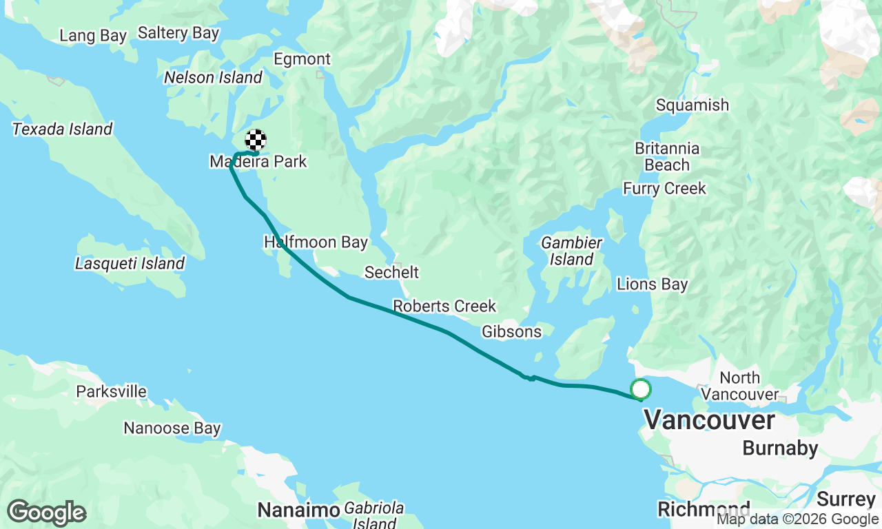 Voyage map
