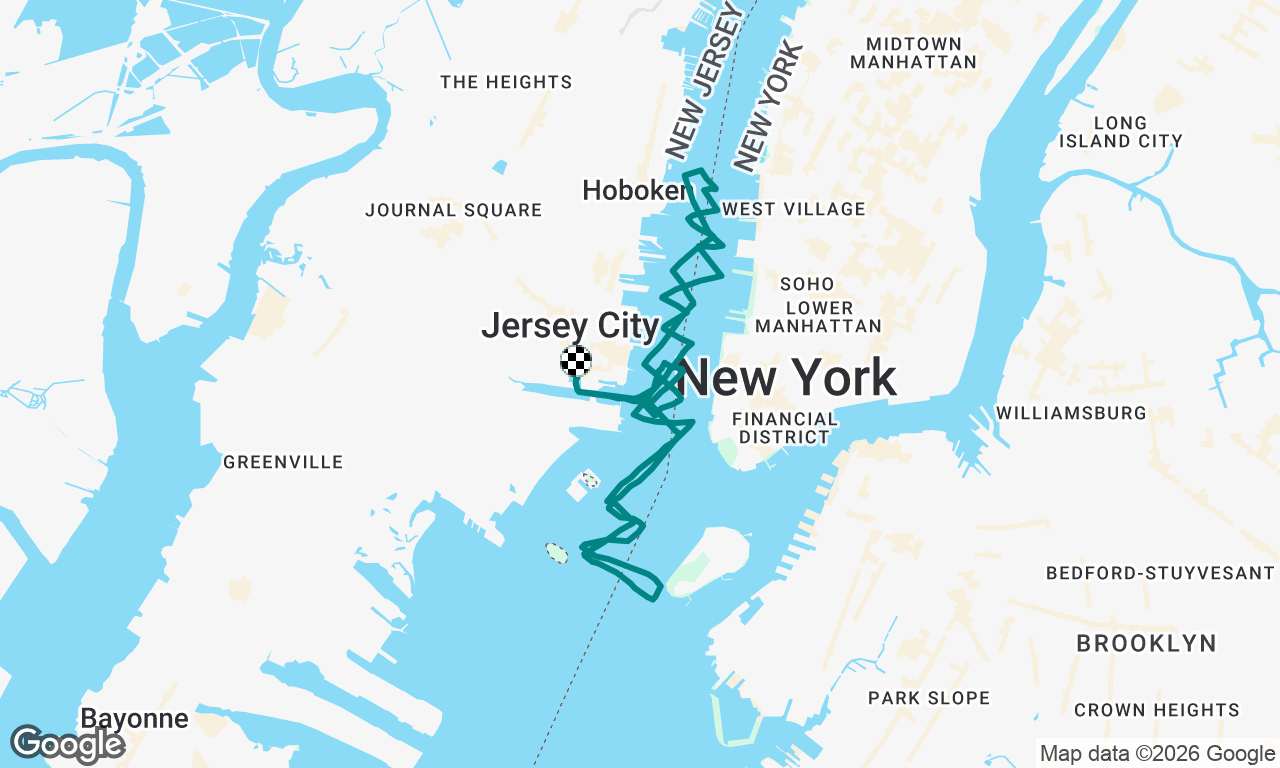 Voyage map