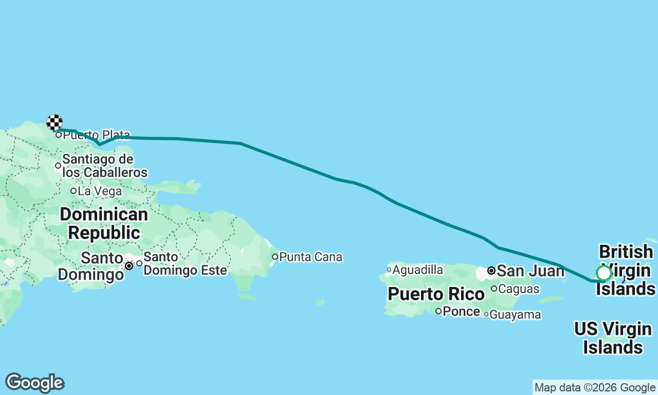 Voyage map