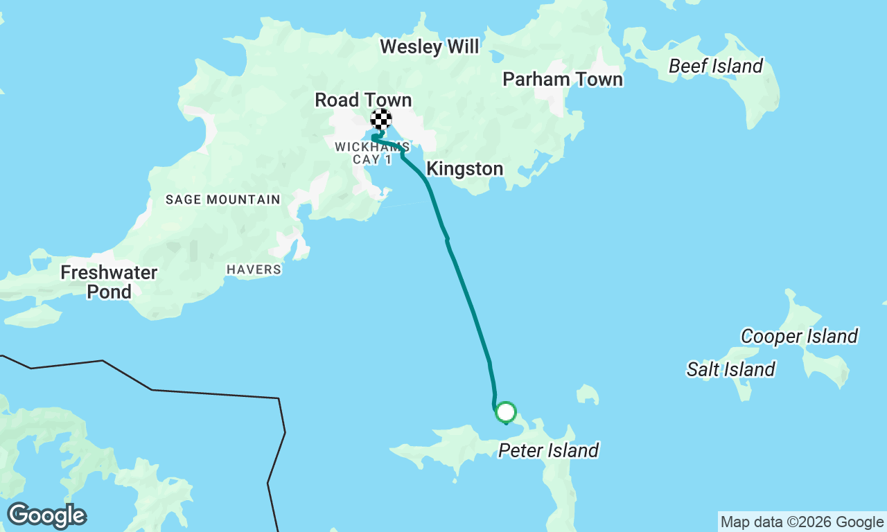 Voyage map
