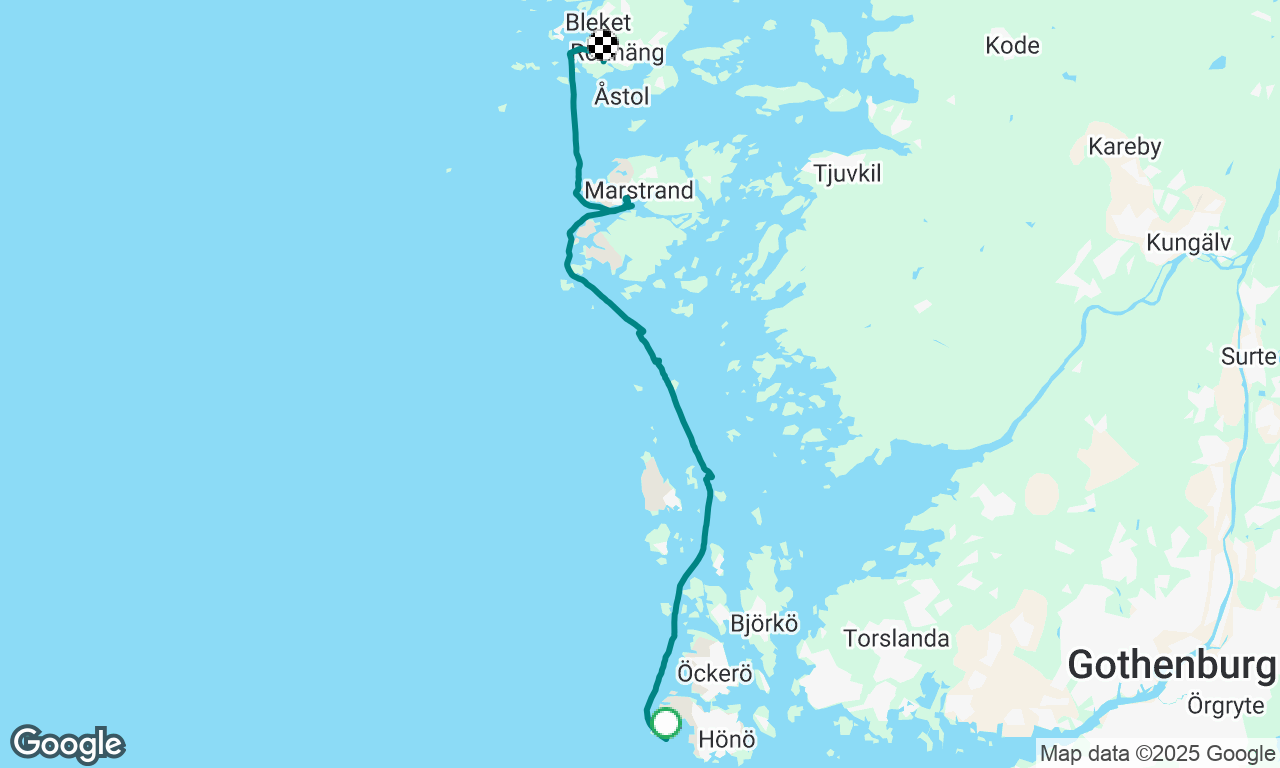 Voyage map
