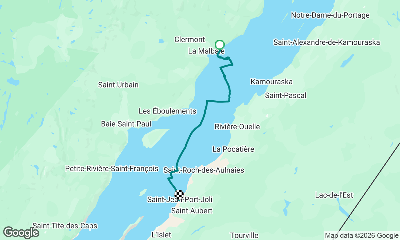 Voyage map