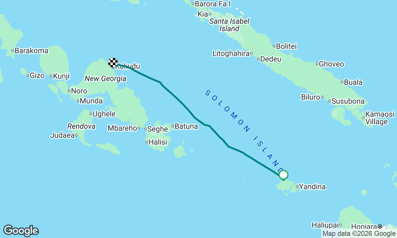 Voyage map