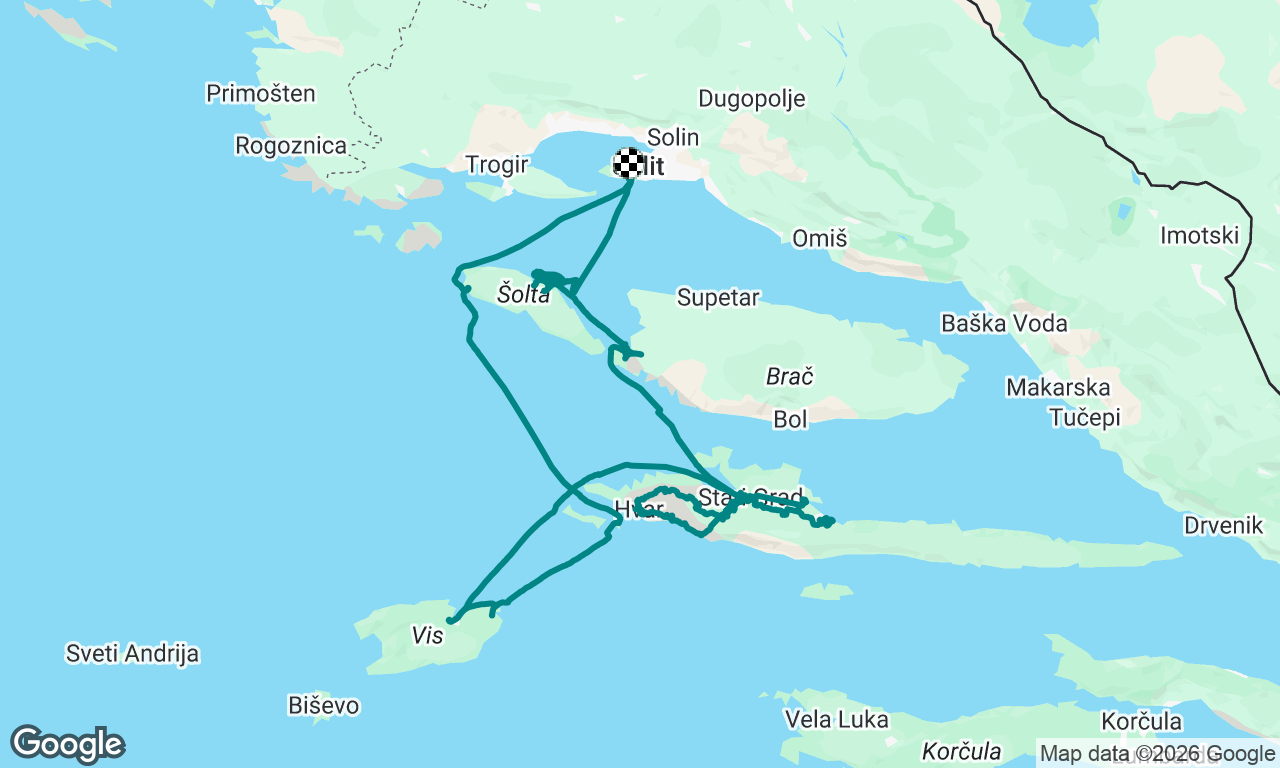 Sail Croatia Week adventure - blue spirit 