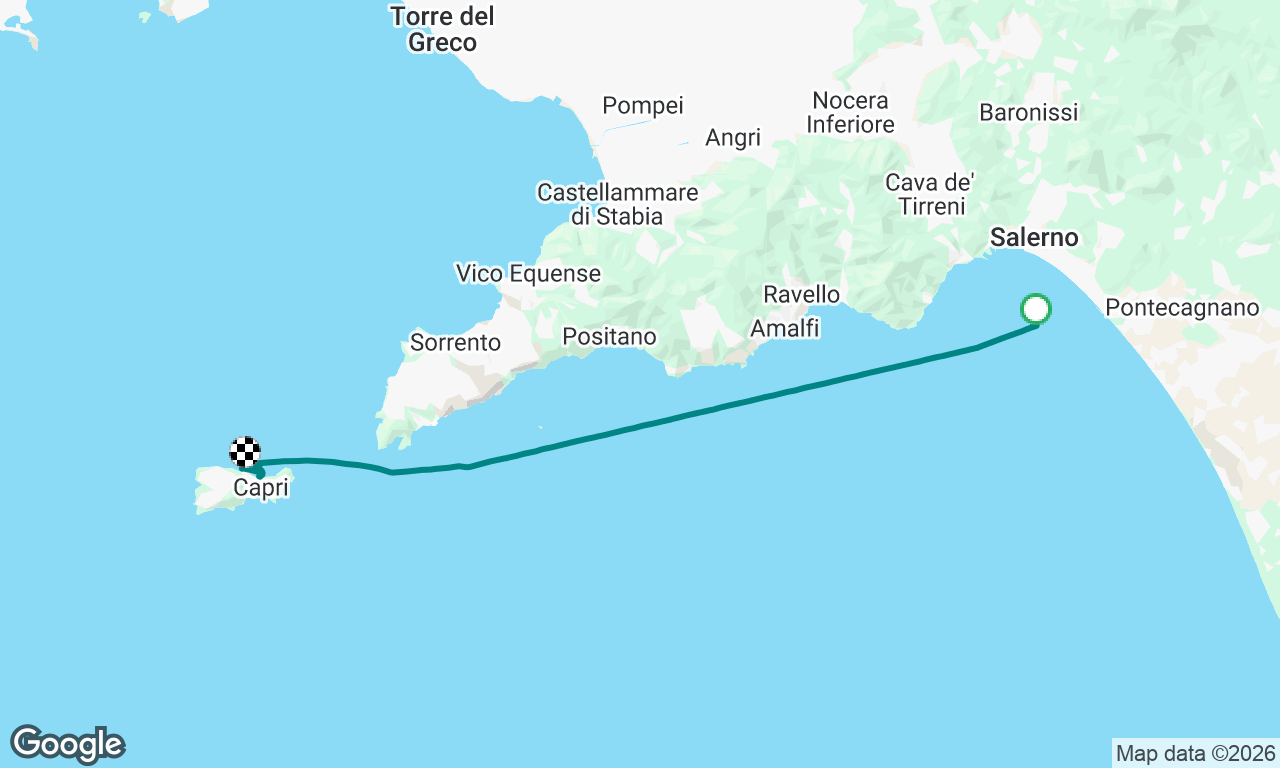 Voyage map