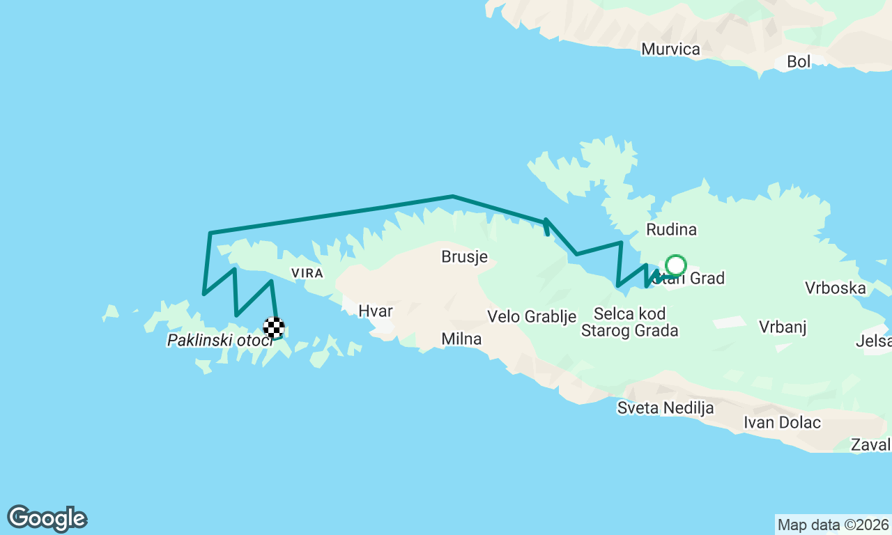 Voyage map