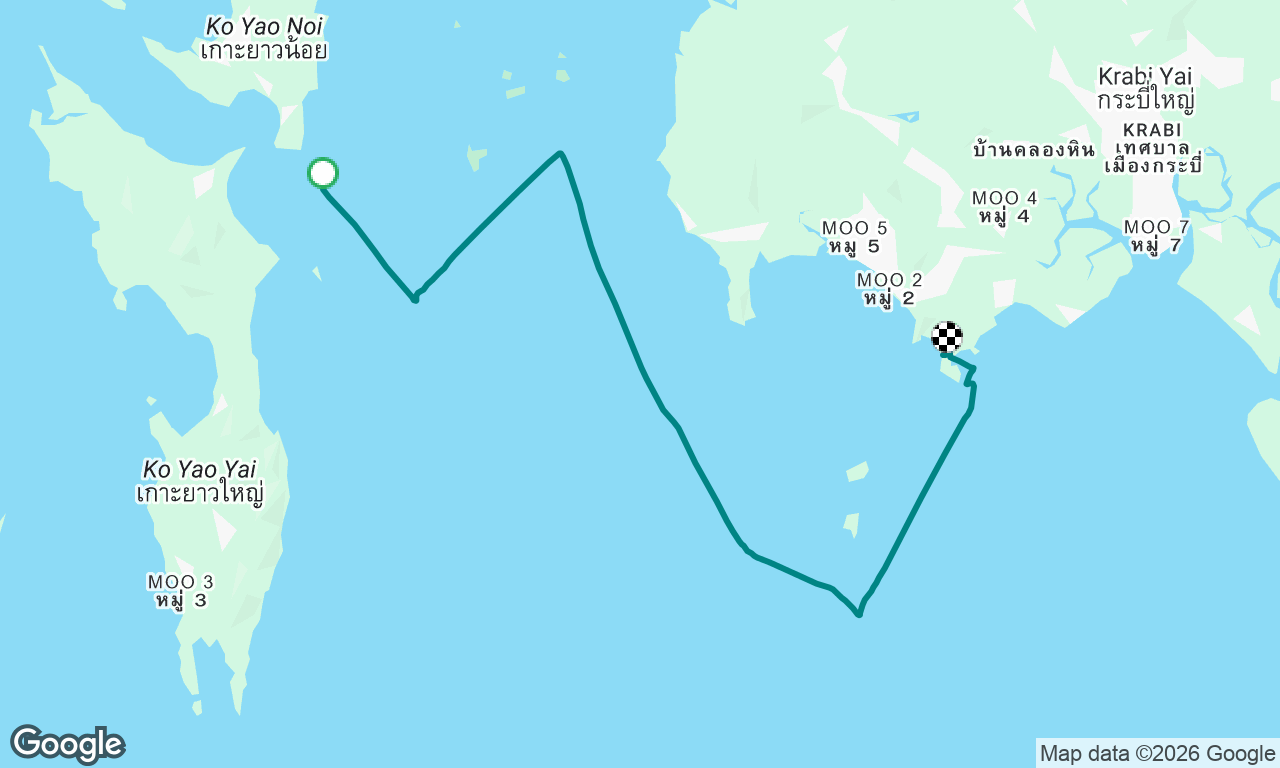 Voyage map