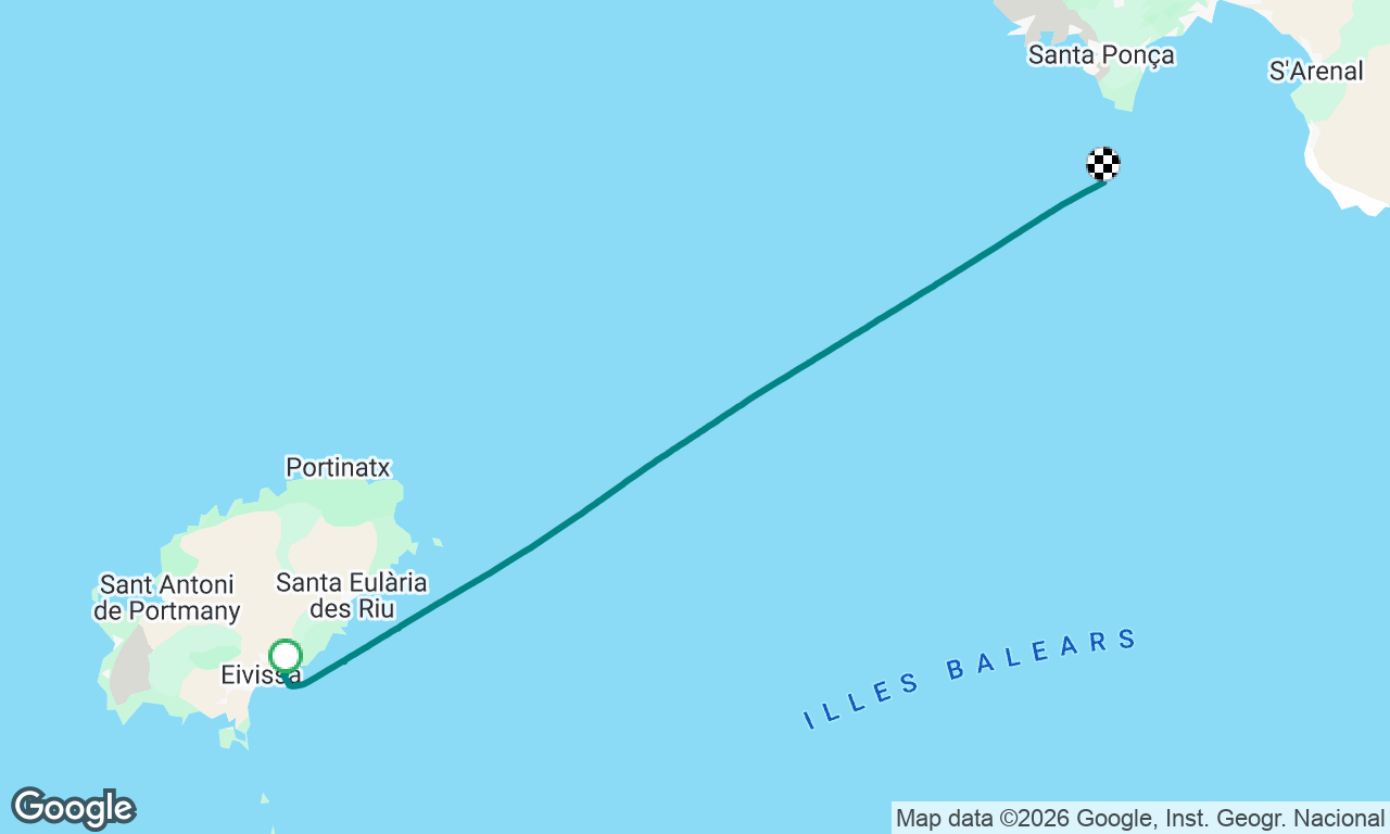 Voyage map