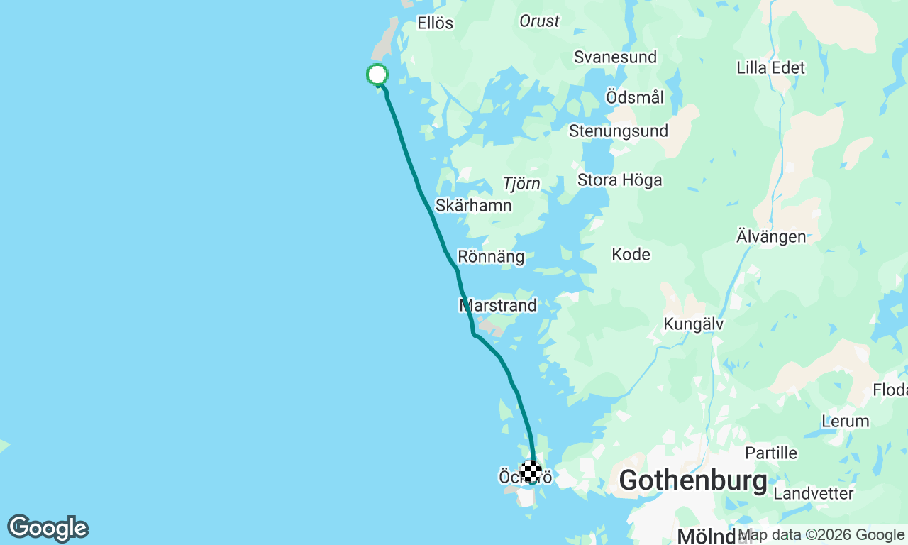 Käringön to Öckerö, Sweden