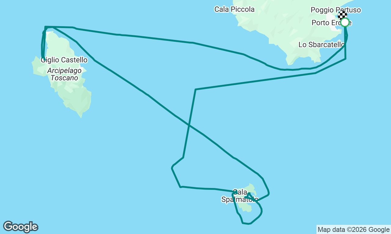 Voyage map