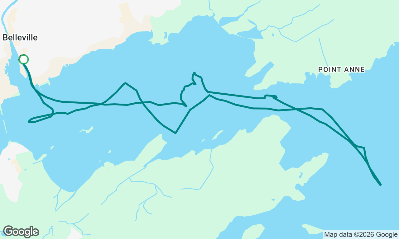 Voyage map