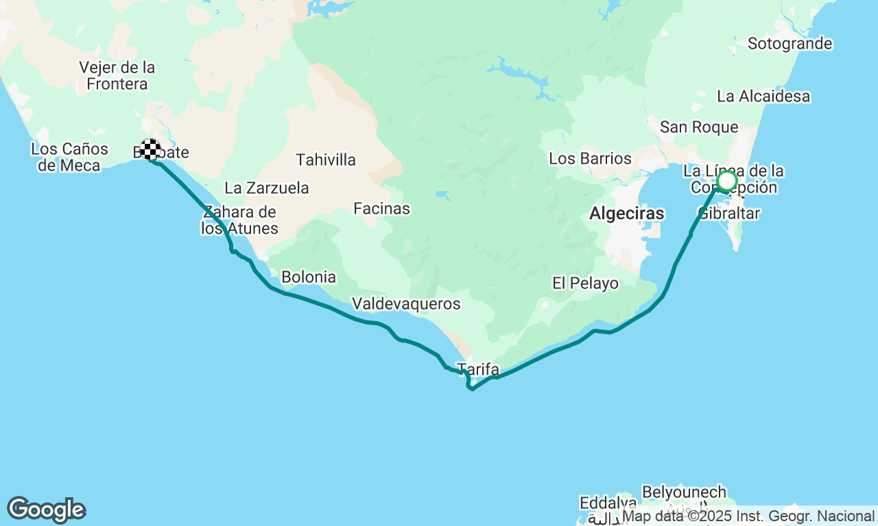 Lá Linea- Gibraltar-Barbate