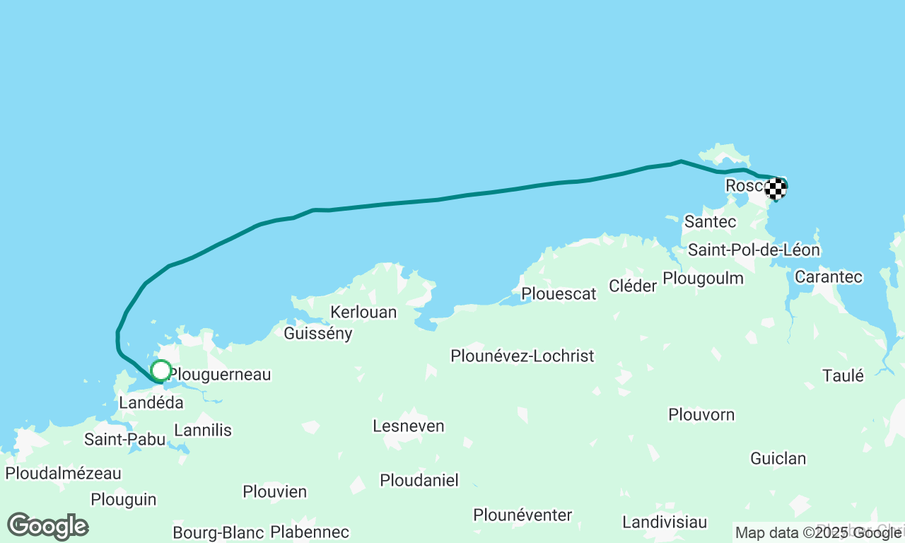 L’Aberwrach to Roscoff