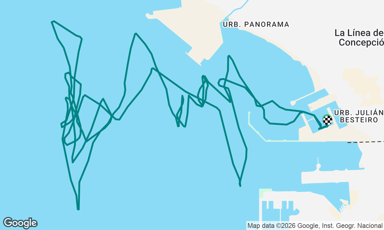 Voyage map