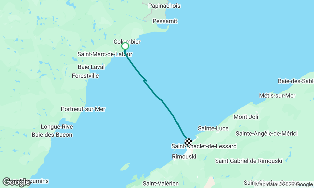 Voyage map