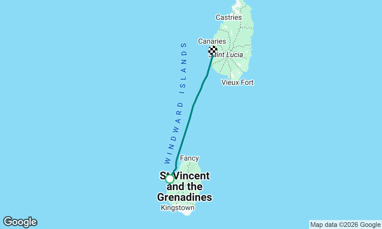 Voyage map