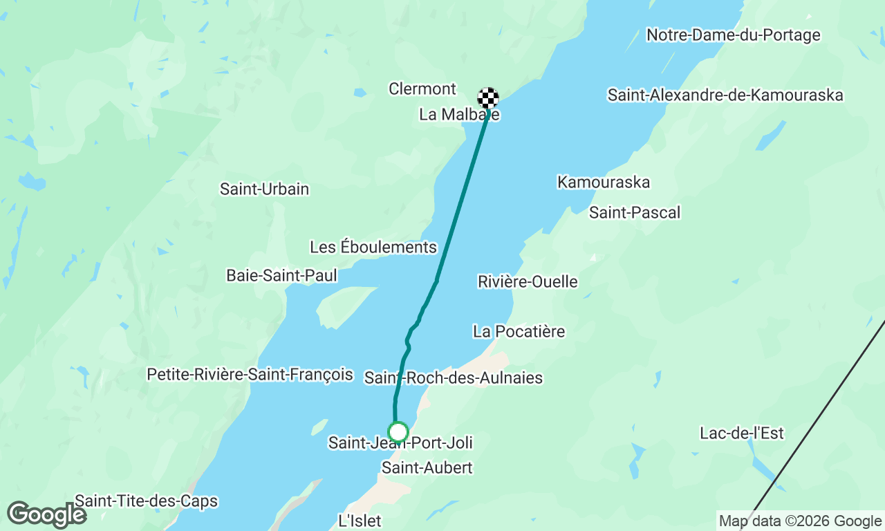 Saint-Jean-Port-Joli à Cap-à-l’Aigle