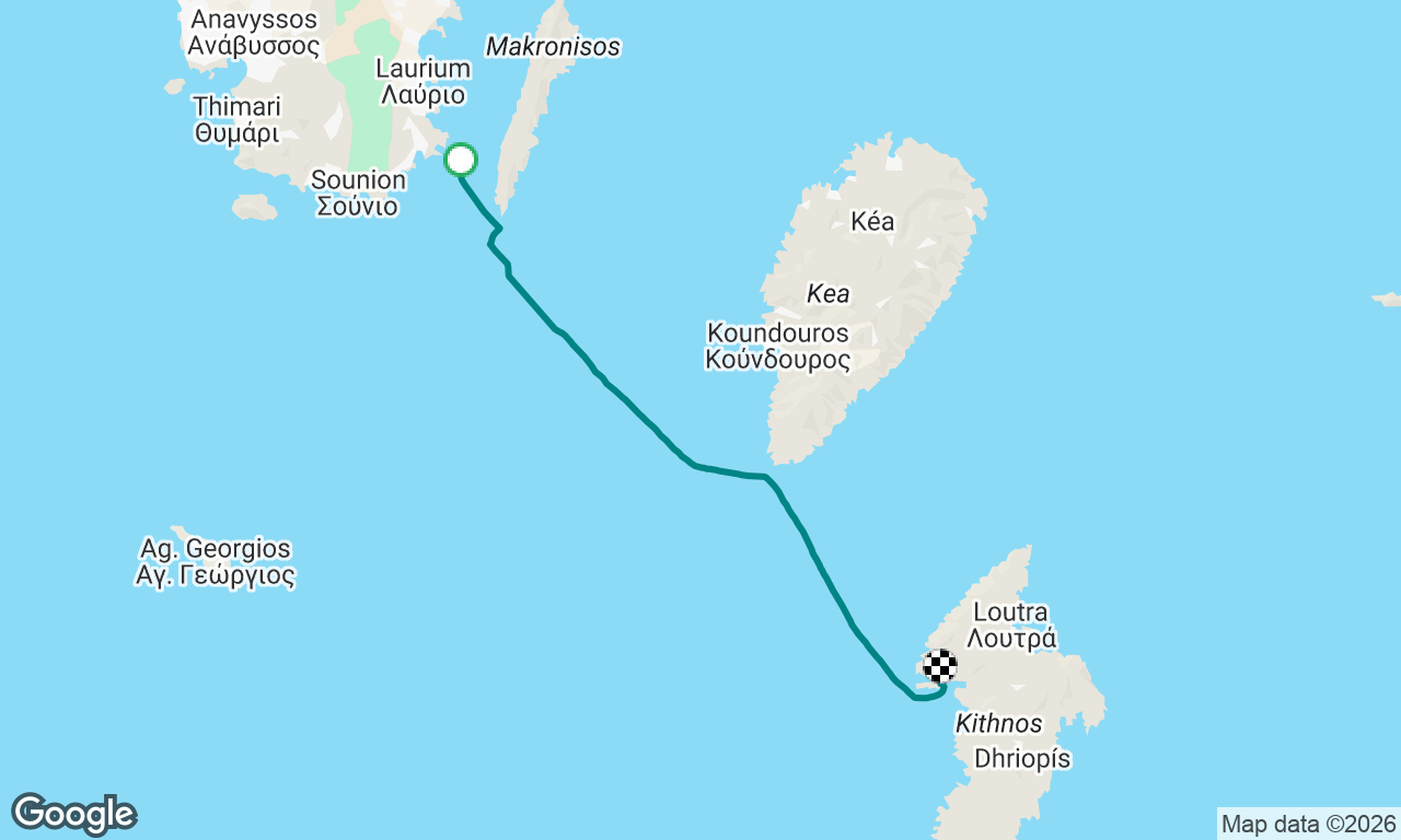 Voyage map