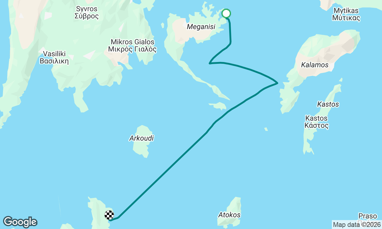 Voyage map