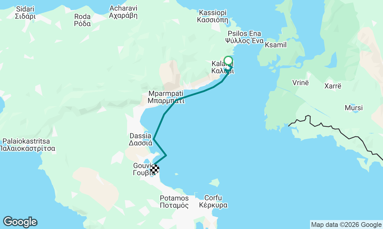Corfu Charter Day 6 & 7