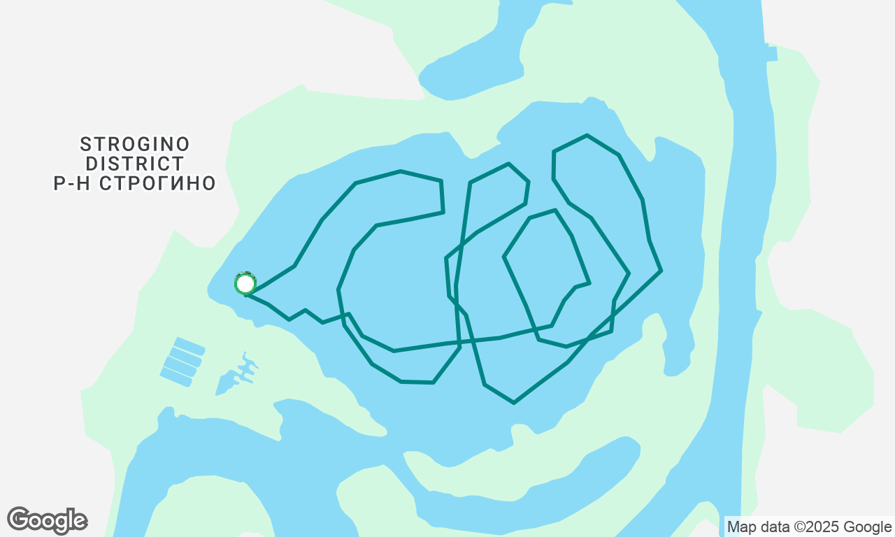 Strogino night sail