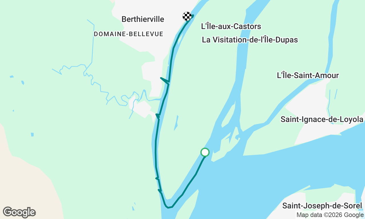 après une nuit calme direction resto ce midi.