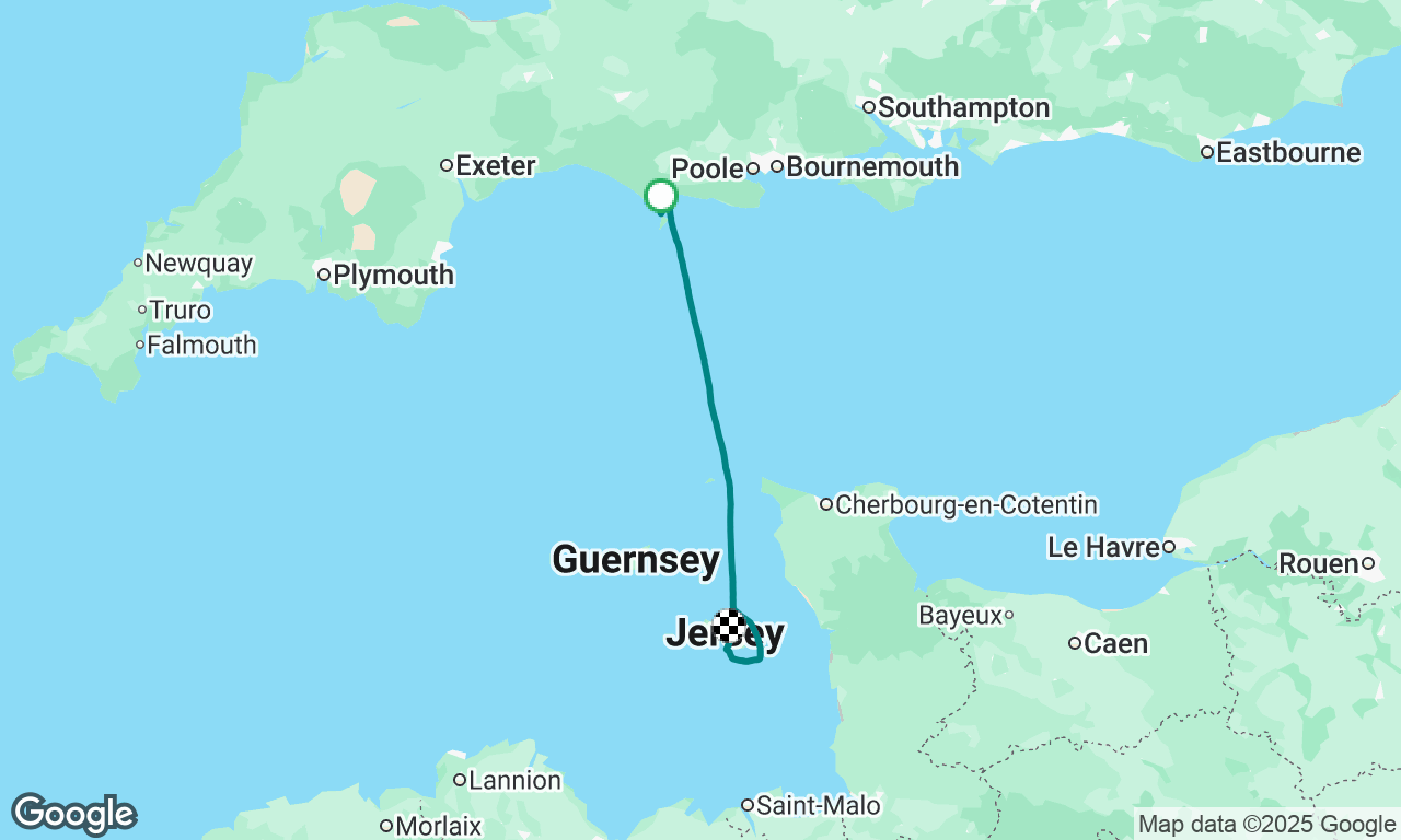 Portland to Jersey