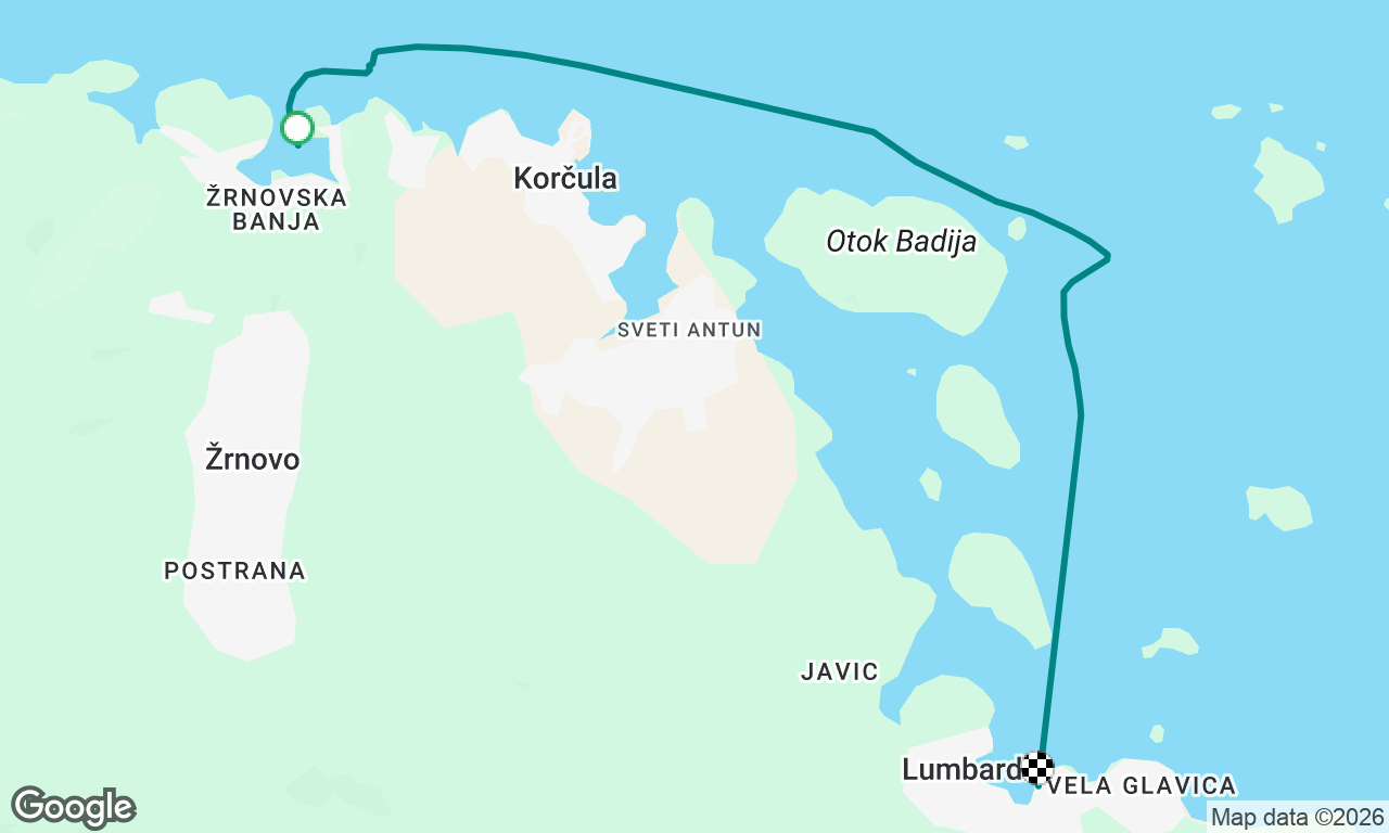 Voyage map
