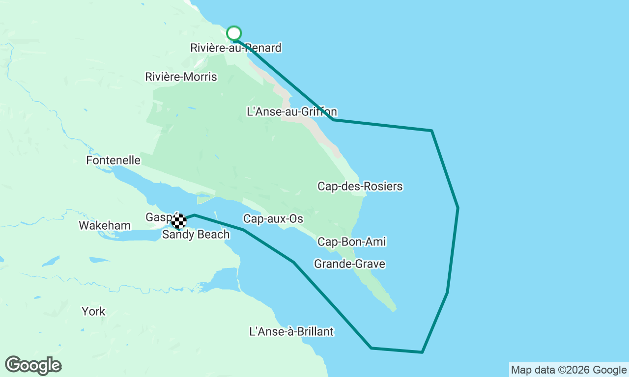 Riviere-aux-Renards à Gaspé 
