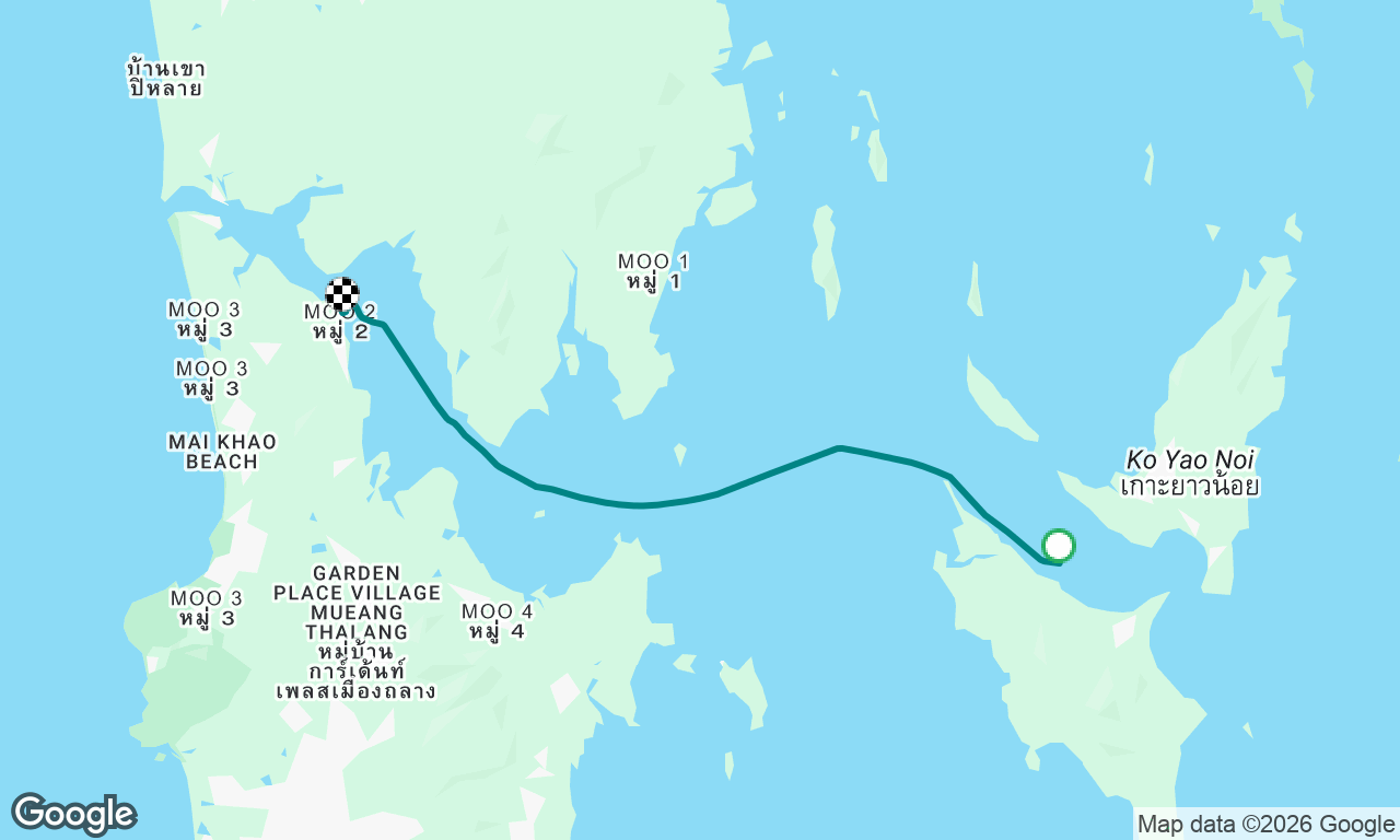 Voyage map