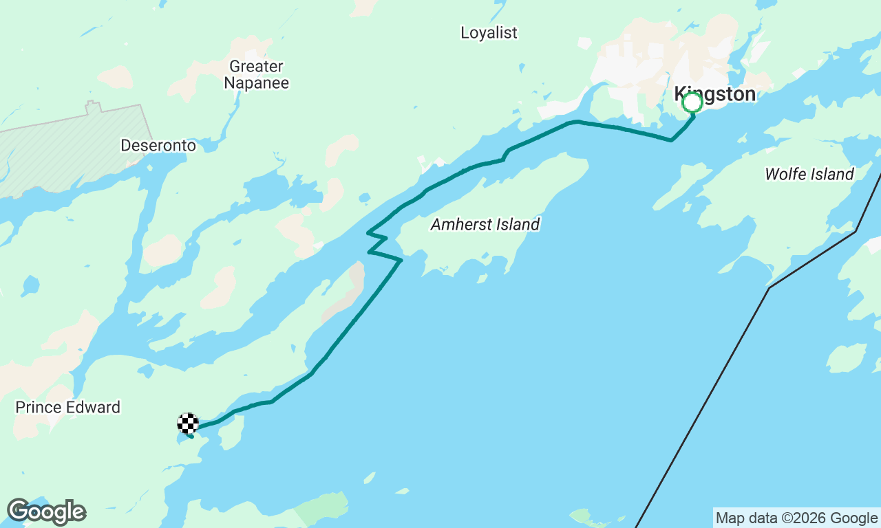 Voyage map