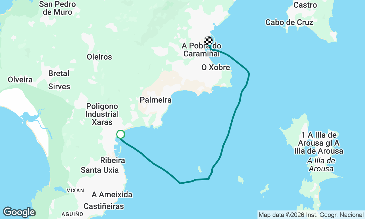 Voyage map