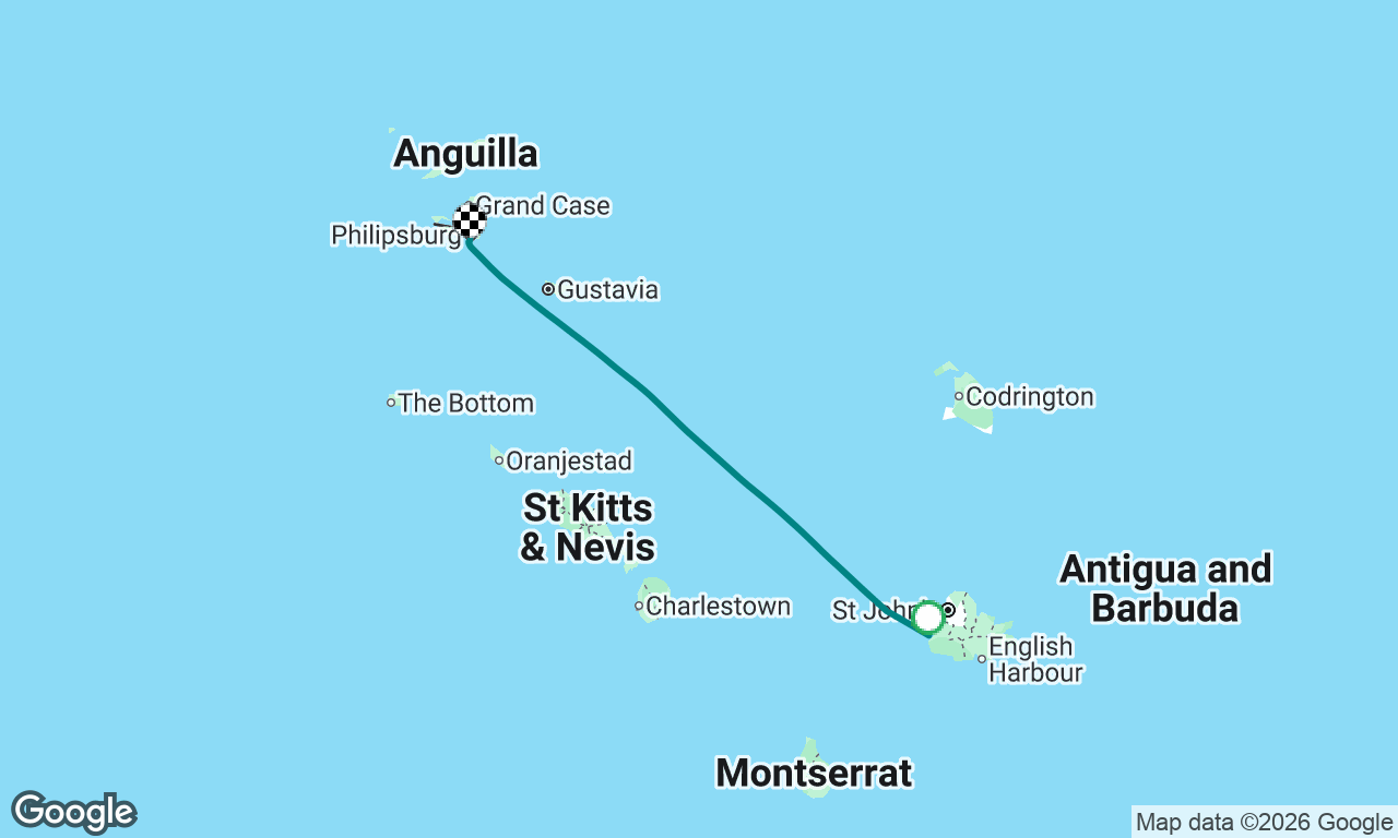 Voyage map