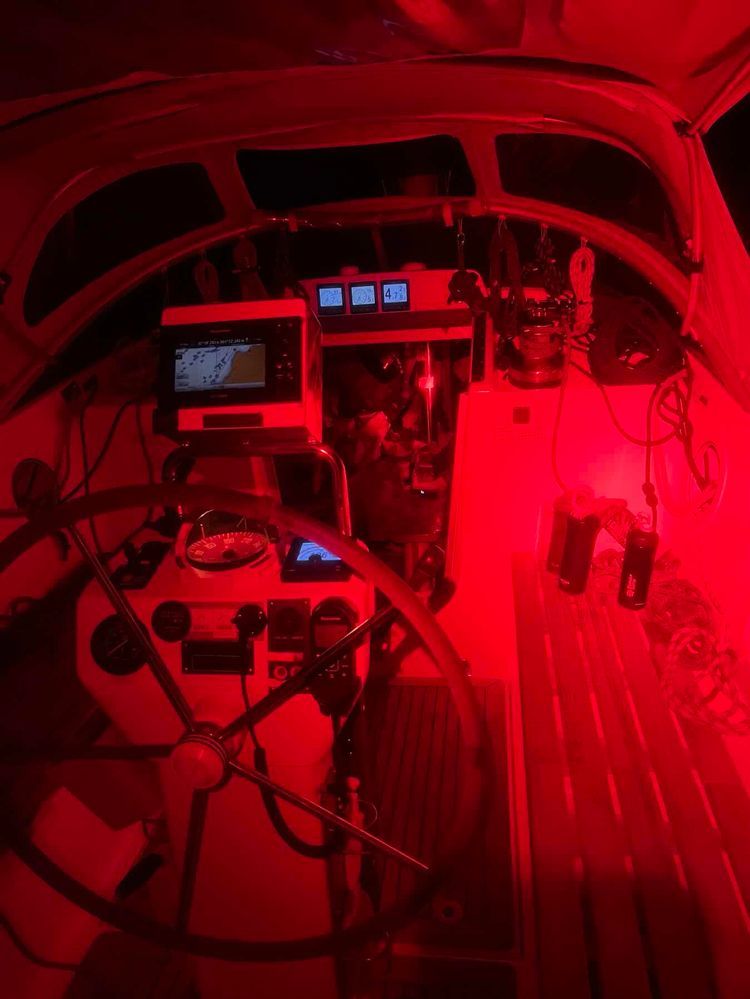 Voyage photo from Delivery S/v Tribiza Dragonfly 1200 Ibiza-Gibraltar 